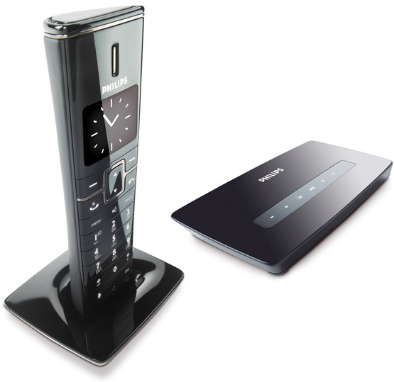 Philips ID9651: DECT-телефон с отделкой из натуральной кожи